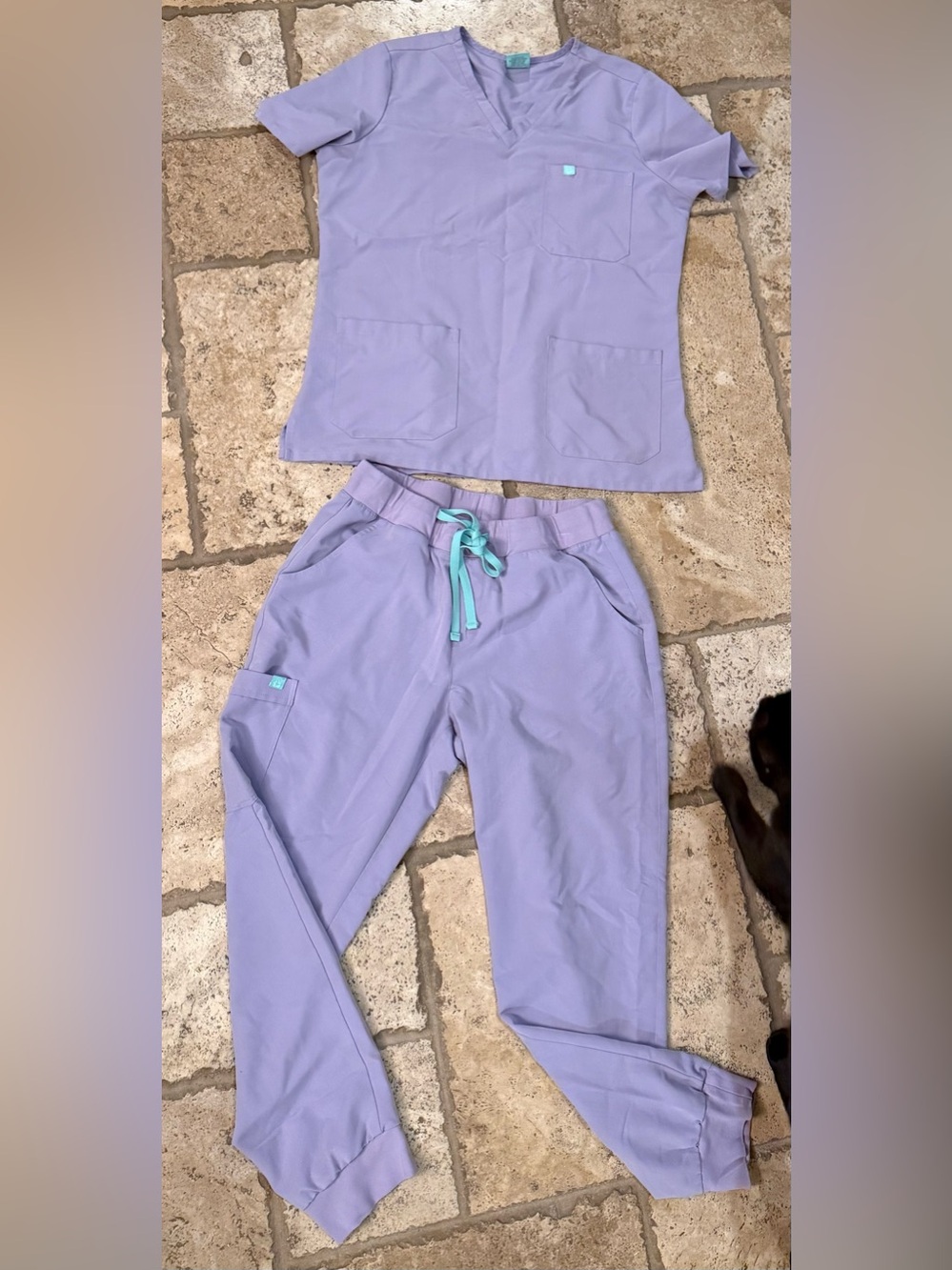 Lavender Drawstring Jogger Pants for Women